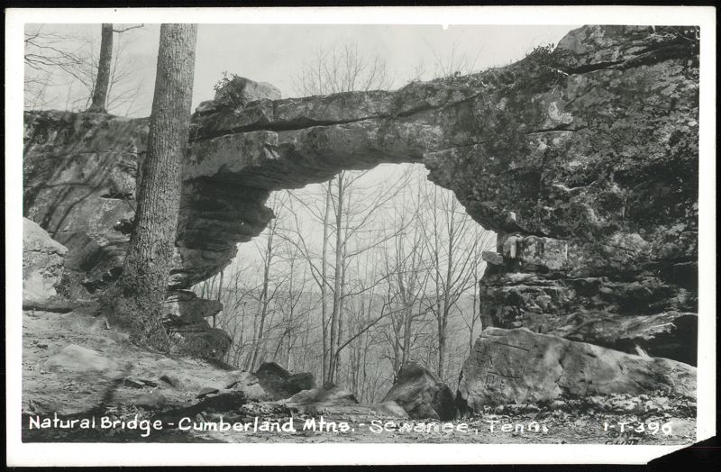 Natural Bridge - Cumberland Mtns. Sewanee Tennessee