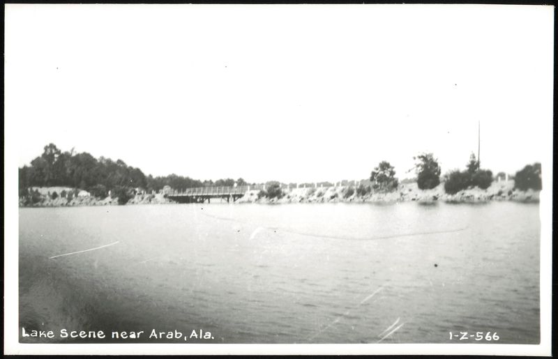 Lake Scene Arab Alabama