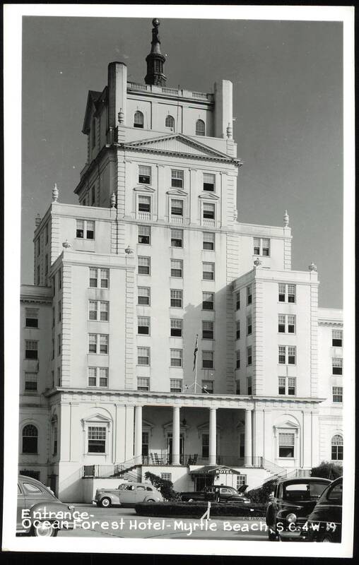 Entrance - Ocean Forest Hotel Myrtle Beach South Carolina