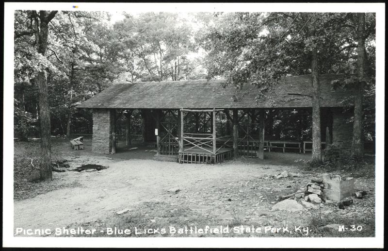 Picnic Shelter, Blue Licks Battlefield State Park Carlisle Kentucky