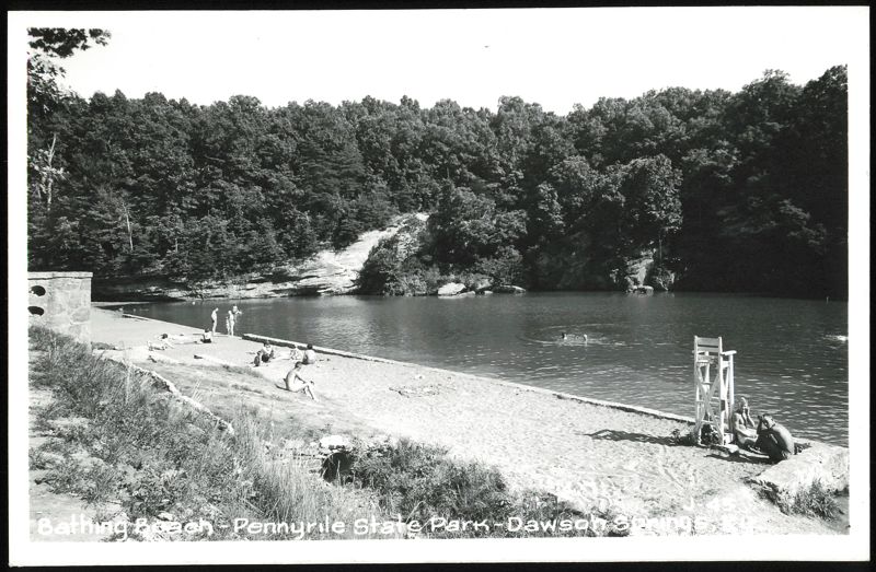 Bathing Beach - Pennyrile State Park Dawson Springs Kentucky