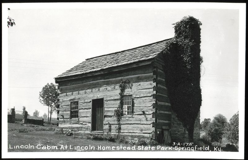 Lincoln Cabin at Lincoln Homestead State Park Springfield Kentucky