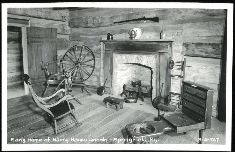 Early Home of Nancy Hanks Lincoln Springfield Kentucky