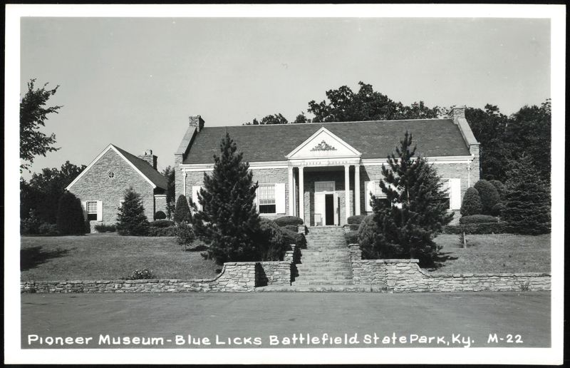 Pioneer Museum at Blue Licks Battlefield State Park Kentucky
