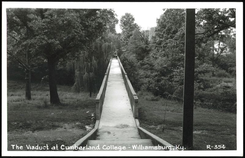 The Viaduct at Cumberland College Williamsburg Kentucky