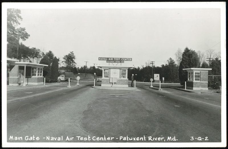 Main Gate - Naval Air Test Center Patuxent River Maryland