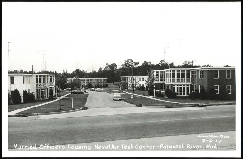 Married Officers housing - Naval Air Test Center - Patuxent River Maryland