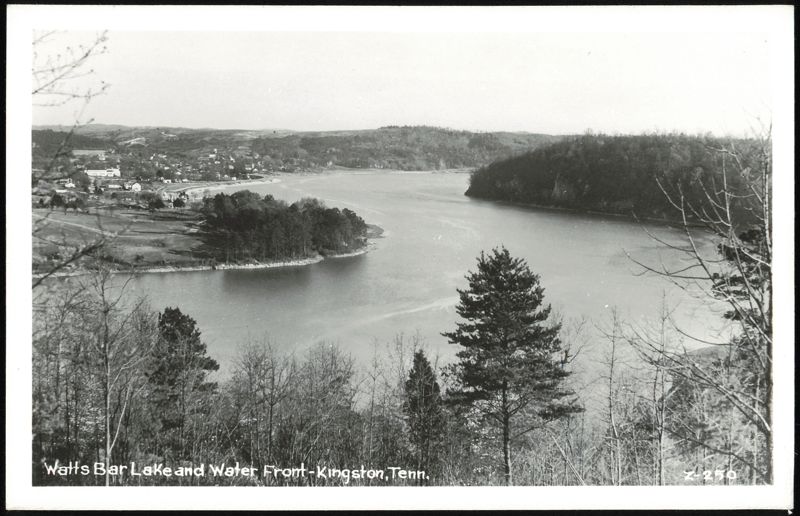 Watts Bar Lake and Water Front Kingston Tennessee