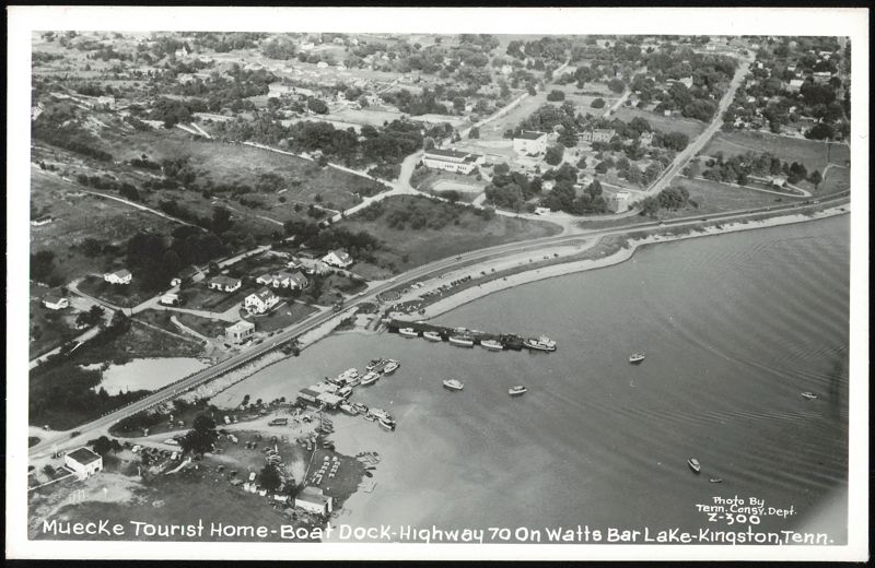 Muecke Tourist Home - Boat Dock - Highway 70 On Watts Bar Lake Kingston Tennessee