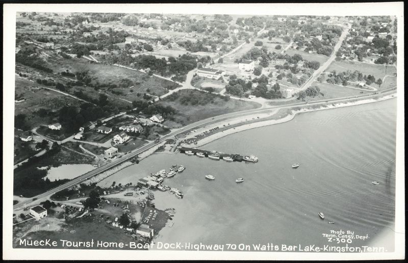 Muecke Tourist Home-Boat Dock-Highway 70 On Watts Bar Lake Kingston Tennessee