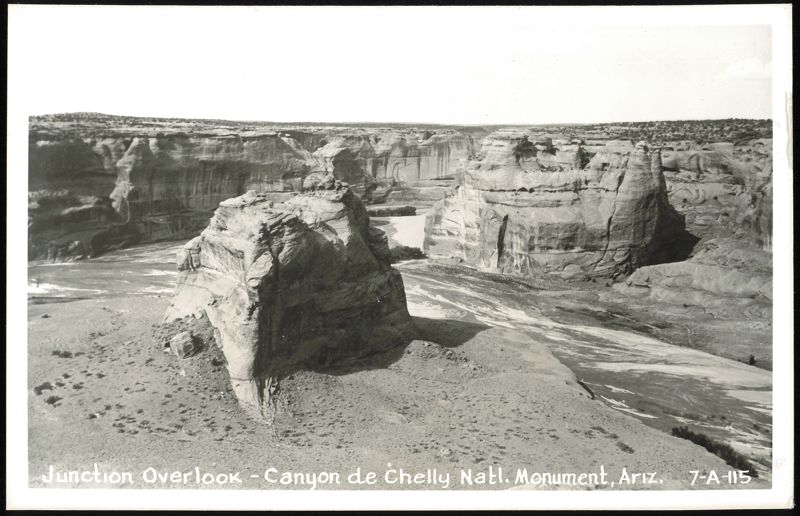 Junction Overlook - Canyon de Chelly National Monument Arizona