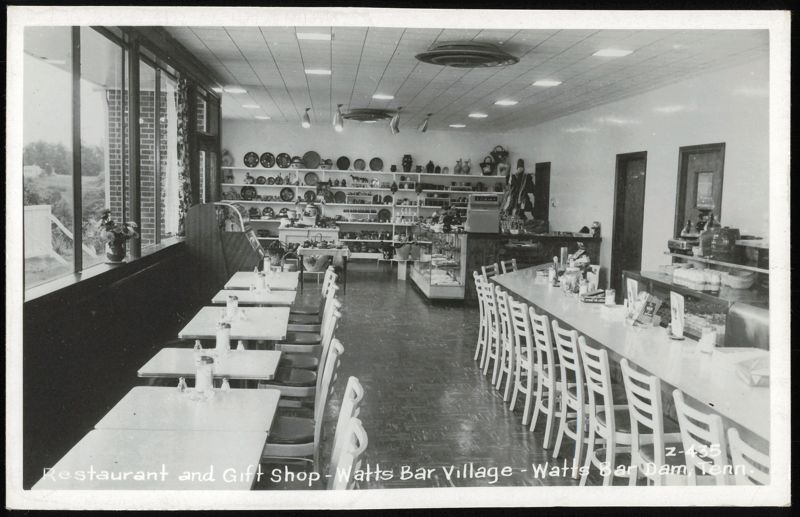 Restaurant and Gift Shop - Watts Bar Village Watts Bar Dam Tennessee