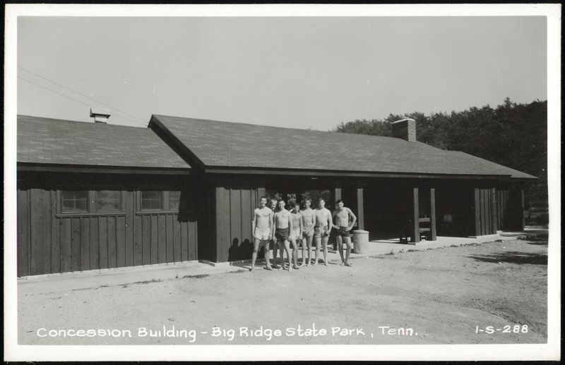 Concession Building - Big Ridge State Park Maynardville Tennessee