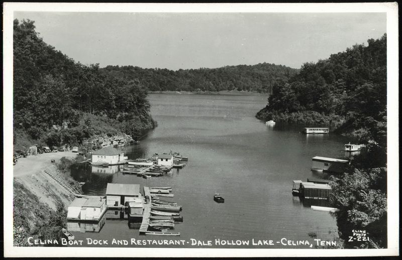 Celina Boat Dock and Restaurant on Dale Hollow Lake Tennessee