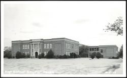 Snyder High School Building Postcard