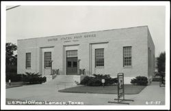 United States Post Office, Lamesa Postcard