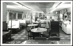 Choppy's Cafe Interior Postcard