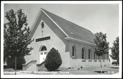 Church of Christ, Breckenridge, Texas Postcard