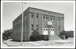 Church of Christ Building Postcard