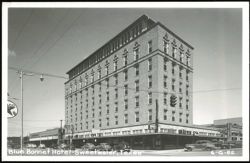 Blue Bonnet Hotel Postcard