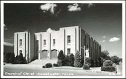 Church of Christ Building Postcard