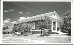 Church of Christ Building, Eastland, Texas Postcard
