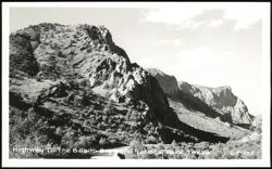 Highway To The Basin - Big Bend National Park Postcard