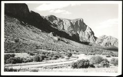 Highway To The Basin - Big Bend National Park Postcard