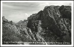 High In The Chisos Mountains - Big Bend National Park Postcard