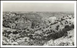 Palo Duro Canyon State Park, The Lighthouse Rock, Canyon, Texas Postcard