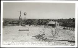 Old Line Camp Featured In The Film "Sundowners" Postcard
