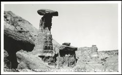 Devil's Tombstone - Palo Duro Canyon State Park Postcard