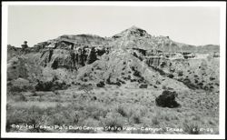 Capitol Peak - Palo Duro Canyon State Park Postcard