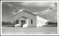 South Seminole Baptist Church Postcard