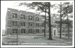 Gorgas Hall at Sewanee Military Academy Postcard