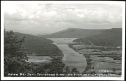Hales Bar Dam, Tennessee River, U.S. 41-64 near Jasper Postcard