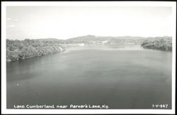 Lake Cumberland near Parker's Lake Postcard