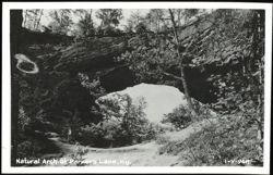 Natural Arch at Parker's Lake Postcard