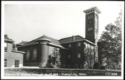 James K. Shook School, built 1889 Postcard