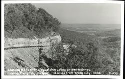 Looking East over Sequatchie Valley on new highway Postcard