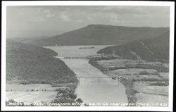 Hales Bar Dam, Tennessee River, U.S. 41-64 near Jasper, TN Postcard