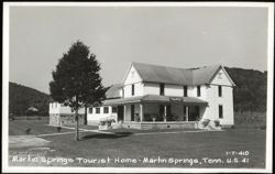 Martin Springs Tourist Home Postcard