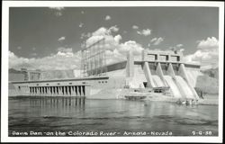 Davis Dam on the Colorado River Postcard