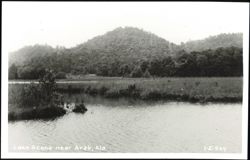 Lake Scene near Arab Postcard