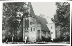 St. Matthias Episcopal Church - Summerton, S.C. Postcard