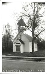 Catholic Church, Summerton Postcard