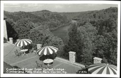 Cumberland River from du Pont Lodge, Cumberland Falls State Park Postcard