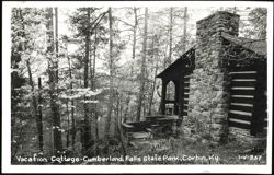 Vacation Cottage - Cumberland Falls State Park Postcard