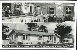 Jean & Walter's Pine Ridge Restaurant, New Port Richey, Florida Postcard