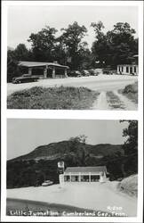Little Tunnel Inn, Cumberland Gap, Two Views Postcard